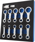 Gunpla p&ouml;&ouml;rdemomendiadapteri komplekt, SAE 12-punktiline kinnitus, 3/8" mutriv&otilde;ti, p&ouml;&ouml;rdemomendiadapteri pikendus, 42 kroommol&uuml;bdeenterasest, 5/16-3/8", arvutuslik reguleerimine