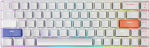 DrunkDeer G65 Rapid Trigger mehaaniline klaviatuur Magnetic Switch ABS Keycap OEM Gaming Keyboard TKL RGB Compact 65% suurus Wired, valge