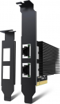 10G v&otilde;rgukaart Dual RJ45 Port, YuanLey 10G Base-T Ethernet kaart koos Intel X540 kontrolleriga, PCIe to 10Gb RJ45 Ethernet adapter NIC &uuml;hilduv PCI Express X8, X16, Windows, Linux OS, VMware jaoks