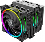 Akasa SOHO H7, Premium Dual Tower 7-Heatpipe protsessorijahuti adresseeritava RGB-ga, 250W TDP, 120mm PWM ventilaator, toetab Intel LGA 1851/1700/1200/115X/20XX AMD AM5/AM4, AK-CC4026HP01
