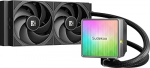 Sudokoo Nexaura 240 protsessori vesijahutus: AIO vesijahutus 240 mm 2x FDB PWM ventilaatoritega & ARGB PWM vaikselt pump alates 2500-3600 RPM - CPU Cooler TDP 280W Intel LGA 1851/1700/1200/115X AMD AM5/AM4 jaoks
