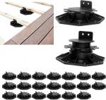 20 St&uuml;ck Stelzlager H&ouml;henverstellbar, 30-60mm Stelzlager f&uuml;r Terrassen, Terrassenlager f&uuml;r Holz, WPC und Aluminium, Platten und Planken, 20 St&uuml;ck Stelzlager H&ouml;henverstellbar, 30-60mm Stelzlager f&uuml;r Terrassen, Terrassenlager f&uuml;r Holz, WPC und Aluminiu ...