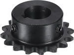 sourcing map #35 Chain Roller Sprocket Type B 3/4 Inch Bore 16 Teeth Single Strand Chain Sprocket Carbon Steel Keyway with Adjusting Screws