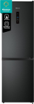 Hisense RB390N4BFC k&uuml;lmik-puhastuskapp, Total No Frost, Multi Air Flow, LED-ekraan, k&ouml;&ouml;giviljade sektsioon, must Inox, EEK C