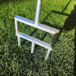 SattesGr&uuml;n Garden Fork Aerator Lawn Aerator Aerating Fork Scarifier Lawn Sand Improved Quality