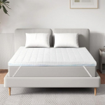 EGO HOME madratsitopper 140 x 200 cm, 7-tsooniline madratsitopper vahuga, &Ouml;ko-Tex sertifitseeritud, 140 x 200 cm madratsitopper Box Spring voodile, voodile, diivanvoodile