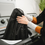 Big Joe FUF Large Cover Ainult masinpestav must Lenox Heavy Duty Woven pol&uuml;ester