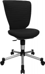 Topstar Titan Junior 3D Children's Swivel Chair, Desk Chair for Children & Teenagers, Fabric, Black, 45 x 45 x 100 cm