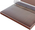 AYLFBFU Lauamatt s&ouml;&ouml;gilaua ristk&uuml;likukujuline 155 x 190 cm, t&auml;iustatud versioon - 3 mm paks, l&auml;bipaistev lauamati toe reguleerimine, baarilaua katted kohvilaudadele/laudadele, 3 mm