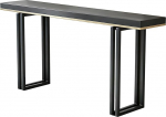 Konsolentisch f&uuml;r den Eingangsbereich, 80-160 cm Langer Wandtisch, Stabiler Eisenrahmen, Robuster Beistelltisch f&uuml;r Flur und Wohnzimmerdekoration(80cm/31in)