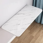 Puidust kokkupandav laud seinale 40 x 20 tolli kaasaskantav kokkupandav k&ouml;&ouml;gilaud ja ujuv t&ouml;&ouml;pink ruumi s&auml;&auml;stev kontorilaud (valge kivi, 100 x 40 cm)