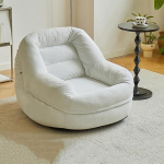Corduroy Bodensofa Loungesessel mit R&uuml;ckenlehne, knochenloser Couch-Bodenstuhl mit Seitentaschen, bequemer Lazy Floor Sofa, Lese-Akzentstuhl f&uuml;r Wohnzimmer, Schlafzimmer, Gr&uuml;n