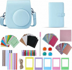 TONYLAIJIANTAO Instant Camera Mini 11/12 tarvikud, mis &uuml;hilduvad Fujifilm Instax filmikaameraga, sisaldab kotti/albumit/filtrit/filmiraami/piirikleebist. (Sinine)
