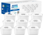 GOLDEN ICEPURE Water Filter Compatible with Brita Maxtra+, Maxtra Plus, Mavea, Anna Duomax, Pack of 9
