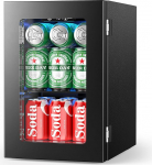 24 purgijahuti, mini joogijahuti karastusjookidele, purgitud &otilde;lle, reguleeritav digitaalne temperatuuri kontroll kodus, magamistoas ja kontoris, must