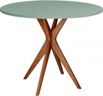 JUBI &Uuml;mmargune s&ouml;&ouml;gilaud 80 cm Tammepuust roheline