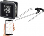 Rosenstein & S&ouml;hne Oven Thermometer: Smart Grill & Roasting Thermometer, 0-300&deg;C, Bluetooth, App (Grill Thermometer Bluetooth, Grill Thermometer Android, Gift Men)