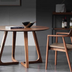 Mid-Century Modern s&ouml;&ouml;gilaud &uuml;mmargune k&ouml;&ouml;gi s&ouml;&ouml;gilaud t&auml;ispuidust rustikaalne pjedestaalilaud v&auml;ike vaba aja kohvilaud inimestele