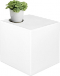 Kloris Cube iste ja laud 45 x 45 cm valge