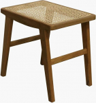 Vintagehaus k&uuml;ljelaua Retro rotangist Viini punutud kohvilaud Stool