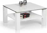 moebel-eins RABEA kohvilaud Dekoratiivne puitlaastplaat valge k&otilde;rgl&auml;ikega