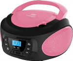 Kaasaskantav CD-m&auml;ngija | CD/CD-R | USB | FM-raadio | AUX-In | k&otilde;rvaklappide pesa | Lasteraadio | Boombox | CD-raadio | Stereos&uuml;steem | Kompaktne s&uuml;steem, Pretty Pink