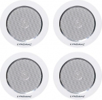 Lyndahl k&otilde;larikomplekt Bluetooth 4-kanaliline v&otilde;imendi AMP4X15BT ja 2-kanaliline k&otilde;laripaar CS120AL koos 2 v&otilde;i 4 sisseehitatud k&otilde;lariga Laek&otilde;lar 4 k&otilde;lariga