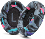 WC Wicked Cushions t&auml;iustatud asendusk&otilde;rvapadjad Bose 700 m&uuml;rasummutusega k&otilde;rvaklappidele (NC700) - pehmem PU nahk, luksuslik m&auml;luvaht, eriti paksus, eriti vastupidav | 90s Black