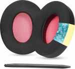 TaiZiChangQin geel jahutuspadjad, vahetatavad k&otilde;rvaklapid, padjad, mis &uuml;hilduvad Teufel Mute BT k&otilde;rvaklappidega, j&auml;&auml;siidiga, kangas, vaht koos m&auml;luga