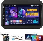 4+64G Android Autoradio Suzuki Ignis 2016-2020 jaoks koos juhtmevaba Carplay & Android Car, 9-tolline IPS puuteekraaniga raadio Bluetooth 5.0/GPS/reziimiskaamera/FM/WiFi/SWC-ga
