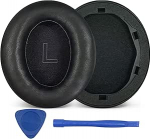 Asendusk&otilde;rvaklapid Anker Soundcore Life Q30 k&otilde;rvaklappidele K&otilde;rvaklapid sobivad ka Anker Soundcore Life Q35 k&otilde;rvaklappidele M&uuml;raisolatsiooni vaht Vastupidav nahk Mustad