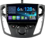 [6G + 128G, Octa-Core] - MSD Autoradio Ford Focusile (2012-2017) | Android 15 GPS navigatsiooniradio | CarPlay Android auto roolijuhtimine DSP DAB Dual-Band WiFi | Tagurduskaamera MIC | 2 DIN 9