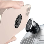 CAW.CAR Accessories Universaalne autotelefoni magnetiline hoidik - t&auml;ismetallist autokinnitus nutitelefonile ja GPS-le - mobiiltelefoni hoidik auto armatuurlauale. +100 ohutuse ja mugavuse tagamiseks