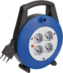 Brennenstuhl Vario Line - 15 MT kaablirullid koos 4 sokliga Itaalia, sinine