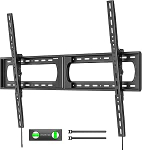 monTEK TM1007W-XLT TV-Wandhalterung f&uuml;r 94 - 356 cm (37 - 140 Zoll), extra gro&szlig;e, flache und gebogene Fernseher bis zu 136 kg, 4 x Belastungsgepr&uuml;ft, 6,1 cm (2,4 Zoll) schlanke, flache und flache