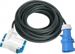 Brennenstuhl CEE pikenduskaabel 3 Pin IP 44 koos nurgapealse pistikupesaga haagissuvilale 3500W, 230V