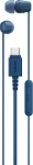 Sony IER-EX15C USB-C juhtmega k&otilde;rvaklapid koos mikrofoniga - &uuml;hildub Android, iOS, tahvelarvuti, s&uuml;learvuti ja arvutiga - takistuseta kaabel, v&otilde;imas bass - ideaalne reisimiseks ja igap&auml;evaseks kasutamiseks - sinised