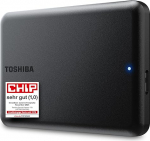 Toshiba Canvio Partner 1 TB kaasaskantav 2,5-tolline v&auml;line k&otilde;vaketas, USB 3.2 Gen 1, &uuml;hildub Maci ja Windowsiga, USB-toitega