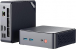 AWOW Mini PC W-11 Pro Gen12 N100 Quad Core 3.40GHz, 16GB DDR4 512GB M.2 SSD Mini lauaarvuti, Micro PC Dual Display HDMI DP 4K@60Hz RJ45 1000Mbps Gigabit Ethernet, WiFi5