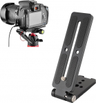 Kaamera L-kujuline kiirkinnitusplaat, kokkupandav L-kujuline vertikaalne kaameraplaat k&uuml;lmkinga &uuml;hendusega, 38 mm universaalne Arca &uuml;hendusele, DSLR-kaamerate fotograafia jaoks