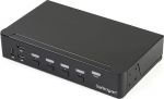 StarTech.com 4 Port DisplayPort KVM Switch - DP KVM Switch USB 3.0 pistikupesa - 4K 30Hz