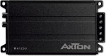 AXTON A1250 - &uuml;likompaktne digitaalne monov&otilde;imendi autodele ja matkaautodele, mini 1-kanaliline bassiv&otilde;imendi k&otilde;rgtaseme sisendiga, D-klassi v&otilde;imendi, 2 Ohmi stabiilne, 1 x 150 Watt
