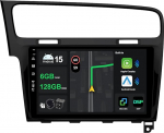 [6G + 128G] IPS 10.1-tolline Android 14 autoraadio VW Golf 7 Golf VII 2012-2020 koos Navi Octa Core'iga [Sisseehitatud CarPlay/Android Car/DSP/Mirror Link/GPS Navi/360 Camera/Bluetooth 5.0/WiFi/USB