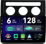 [6G+128G | Eingebaut DAB+ 4G] - MSD Autoradio f&uuml;r VW Touran 2003-2010 | Android 15 GPS Navi Radio | CarPlay Android Auto Lenkradsteuerung Dual-Band WiFi DSP | Cam&eacute;ra MIC | Octa-Core 2 Din 10.1 Zoll