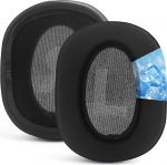 Cooling Gel Ear Pads Asendusk&otilde;rvapadjad, mis &uuml;hilduvad Logitech G Pro / G Pro X m&auml;nguk&otilde;rvaklappidega, Comfort Memory Foam Ear Pads, asendusk&otilde;rvaklapid, remondiosad, mustad