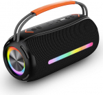 Kaasaskantav Bluetooth-k&otilde;lar, muusikakast, Bluetooth Wireless integreeritud k&auml;epidemega ja rikkalike alustega, IPX7, v&otilde;imas heli v&auml;listegevuseks, peoks ja reisimiseks