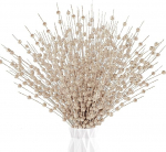 XIMISHOP &scaron;ampanja 43cm Glitter marja varrega