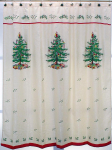 Spode Soft Christmas Tree Red Linens, puuvillane pol&uuml;ester, punane/ekskursioon, &uuml;hev&auml;rviline (Getaway Solids), 72" W x 72" L (pakend 1)