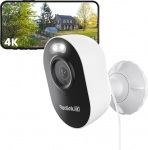 Reolink 4K Wi-Fi 6 &Uuml;berwachungskamera Aussen mit 2,4/5GHz Dual-Band Wi-Fi, Farb-Nachtsicht, Plug-In WLAN Kamera Outdoor mit 24/7-Aufzeichnung, Intelligente Erkennung, Sirene, Wetterfest, Lumus Pro