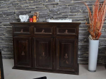 MiaM&ouml;bel Solid Wood Sideboard 126 x 90 cm Pine Colonial Style Chest of Drawers Mexico Furniture